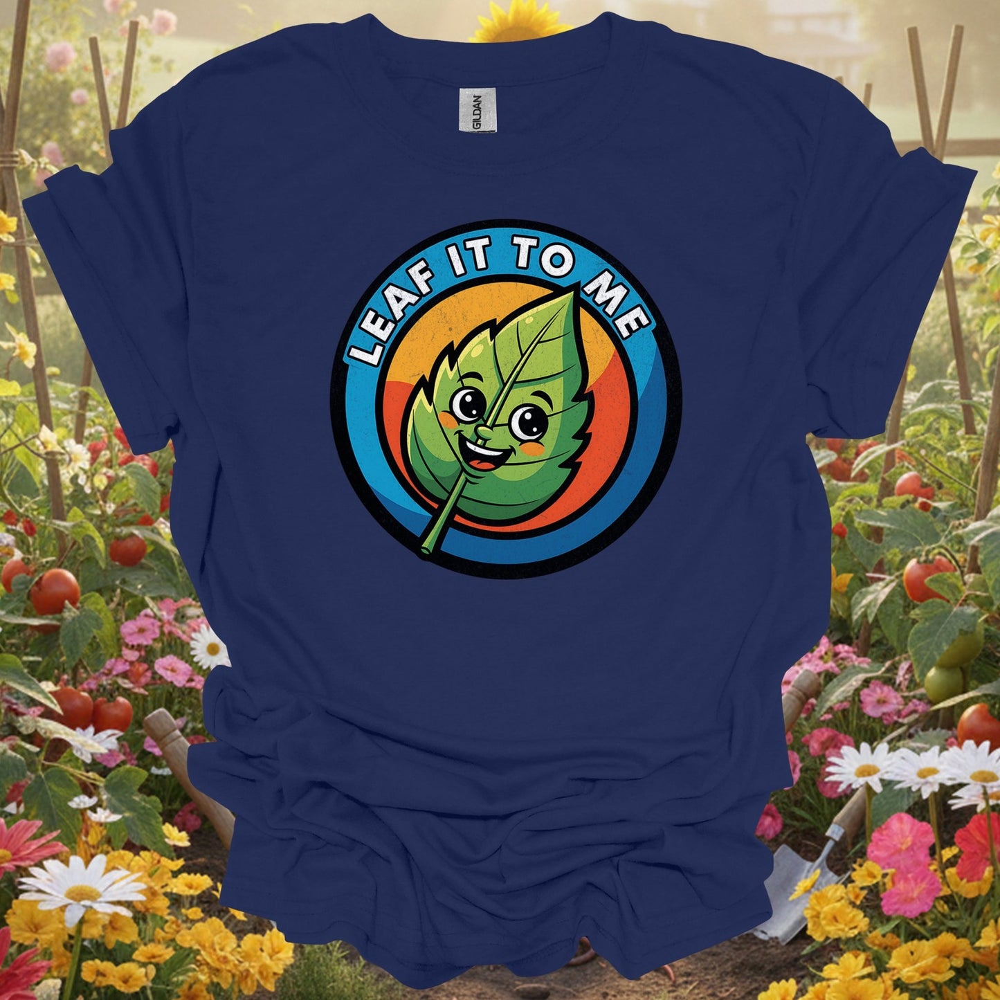 "Leaf It To Me" Vibrant Cute Plant Lover Pun Shirt - GardeningTshirts