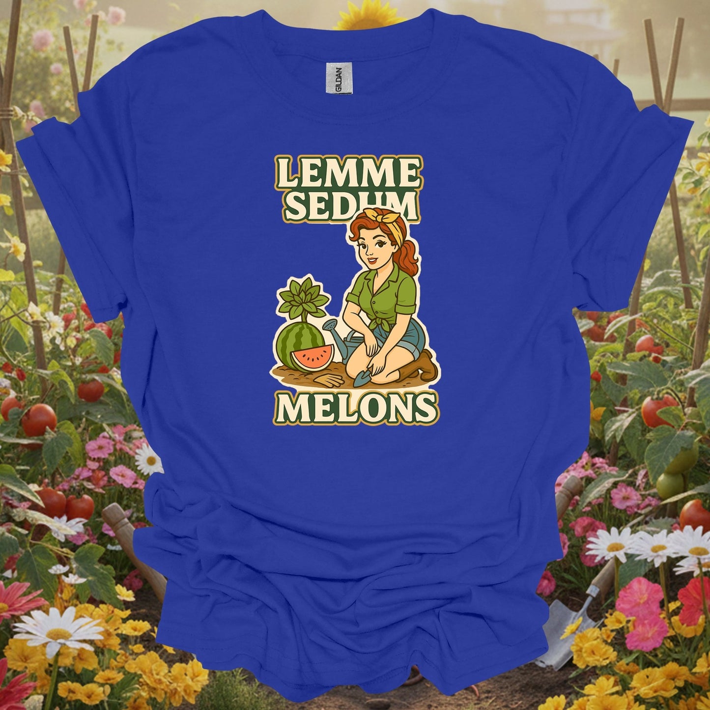 Royal top showing lemme sedum melons double entendre pin-up gardener for green thumb folks