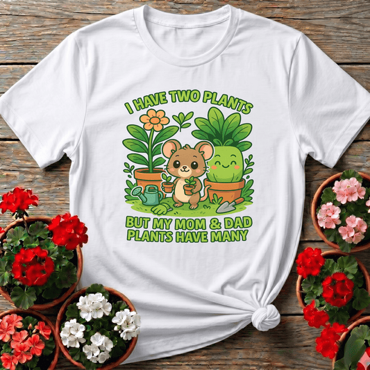 My Parents Plants Have Many Cute Mouse T-shirt - GardeningTshirts