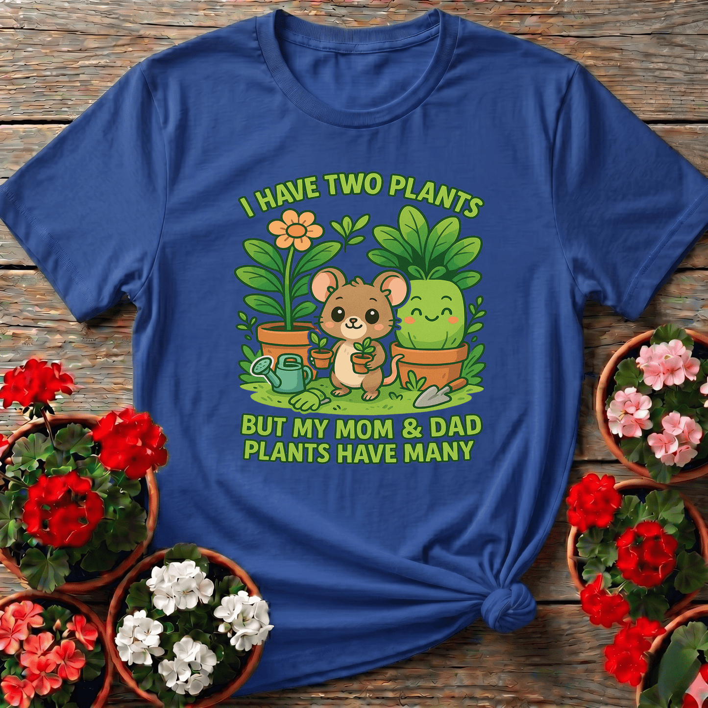 My Parents Plants Have Many Cute Mouse T-shirt - GardeningTshirts