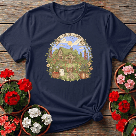 My Secret Garden Cottagecore Gardening Tee - GardeningTshirts