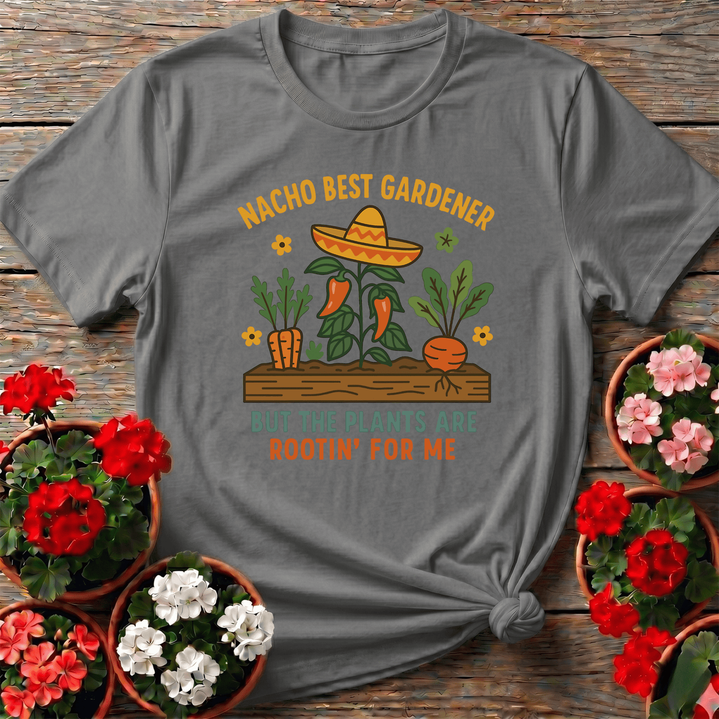 Nacho Best Gardener Funny Botanical T-shirt - GardeningTshirts