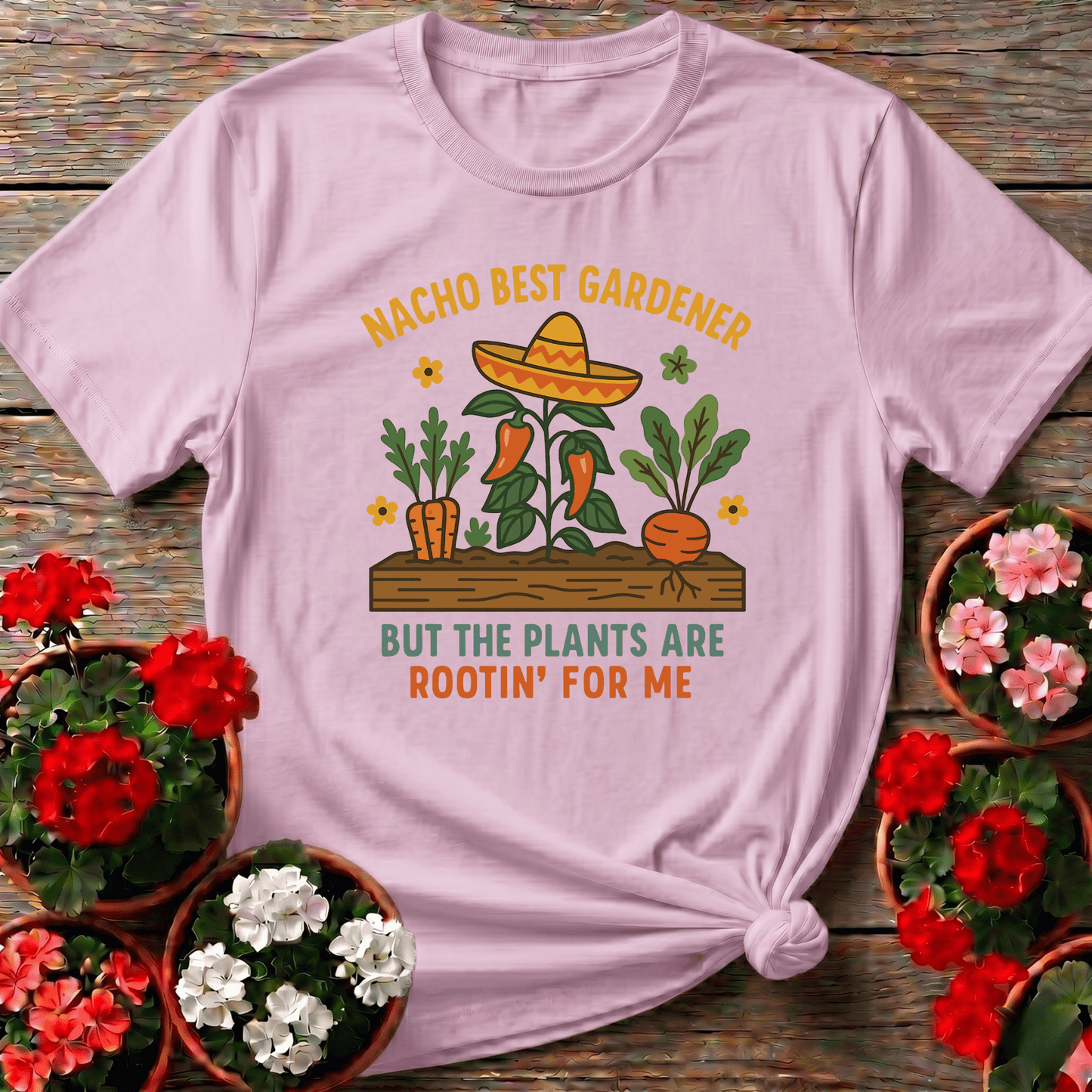 Nacho Best Gardener Funny Botanical T-shirt - GardeningTshirts