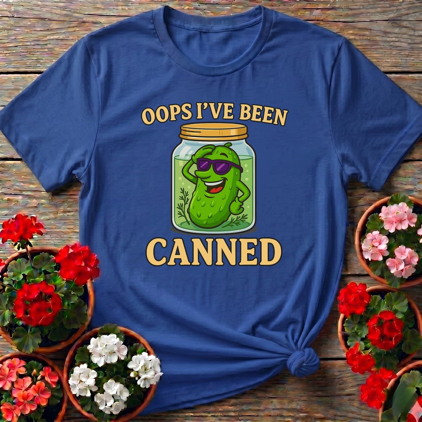 Oops Ive Been Canned Pickling Humor T-shirt - GardeningTshirts