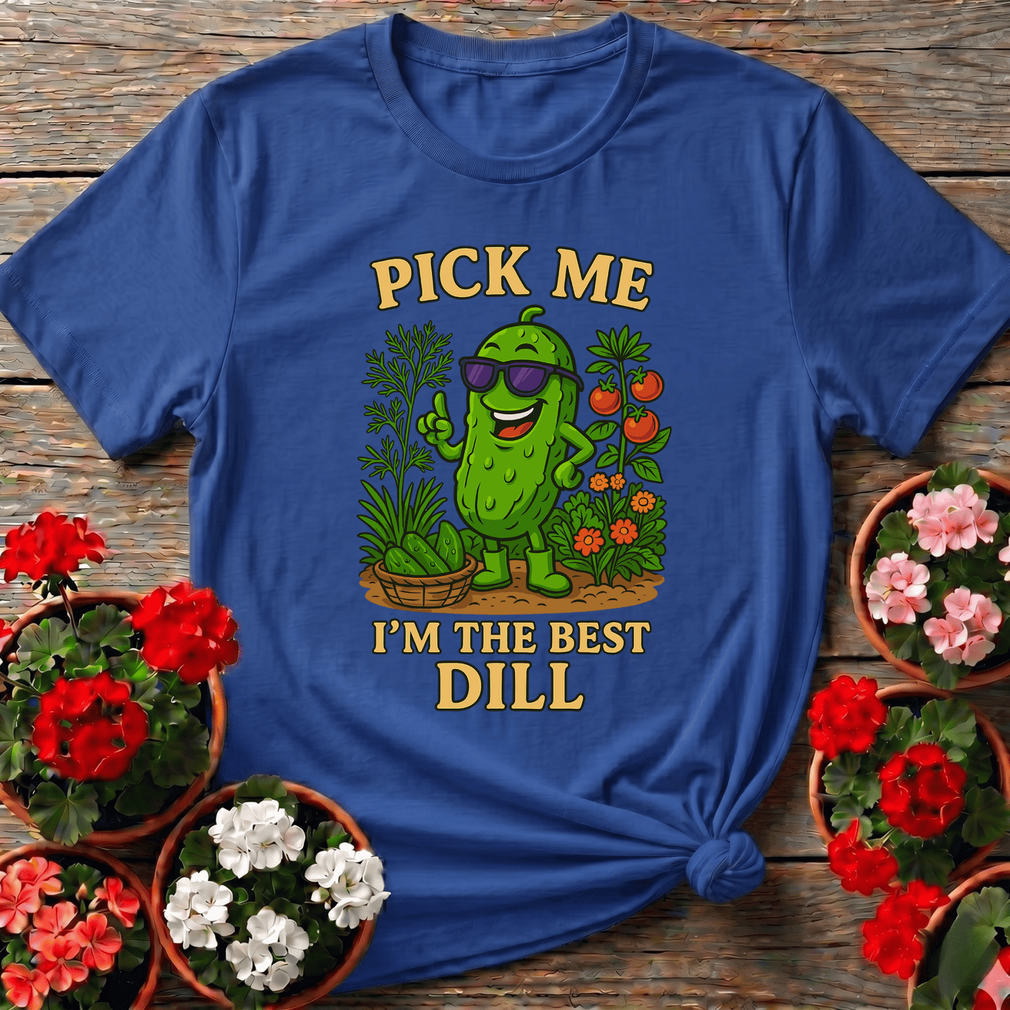 Pick Me Im The Best Dill Funny Pickle T-shirt - GardeningTshirts
