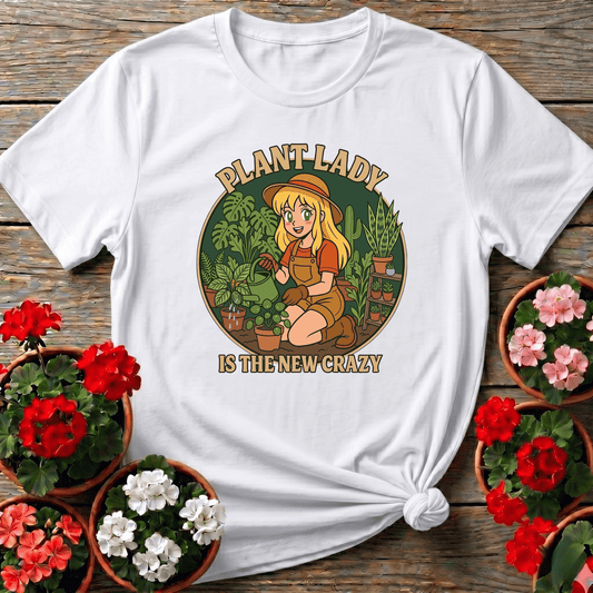 Plant Lady Is the New Crazy Funny Gardening T-Shirt - GardeningTshirts