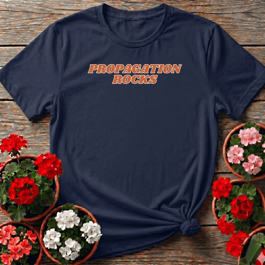 Propagation Rocks Funny Plant Propagation Gardening Tee - GardeningTshirts