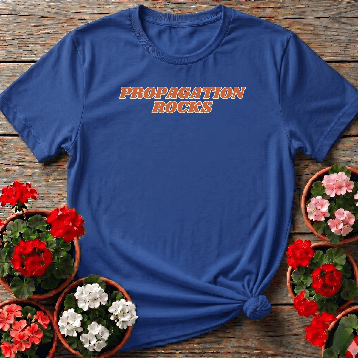 Propagation Rocks Funny Plant Propagation Gardening Tee - GardeningTshirts