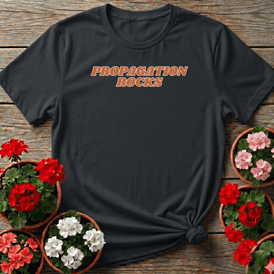 Propagation Rocks Funny Plant Propagation Gardening Tee - GardeningTshirts