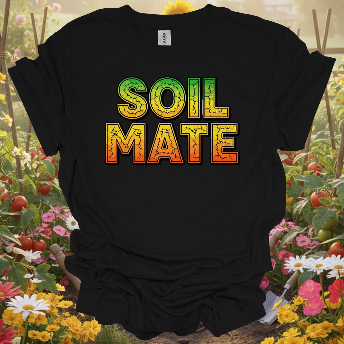 "SOIL MATE" Funny Gardening Pun T-Shirt - GardeningTshirts