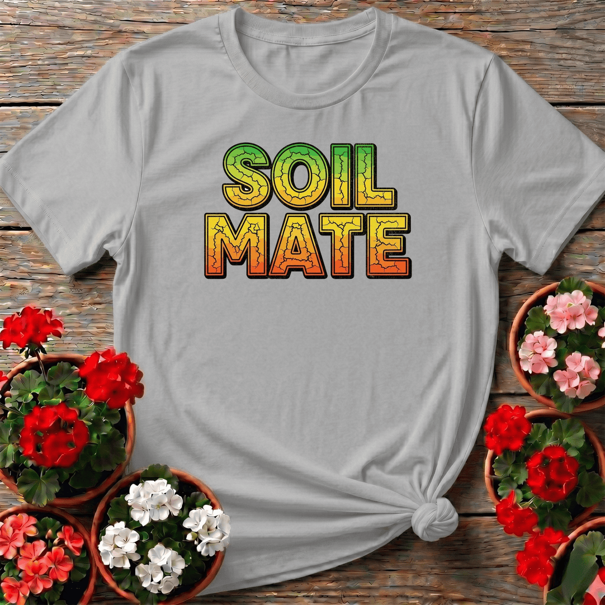 Soil Mate Gardening T shirt - GardeningTshirts