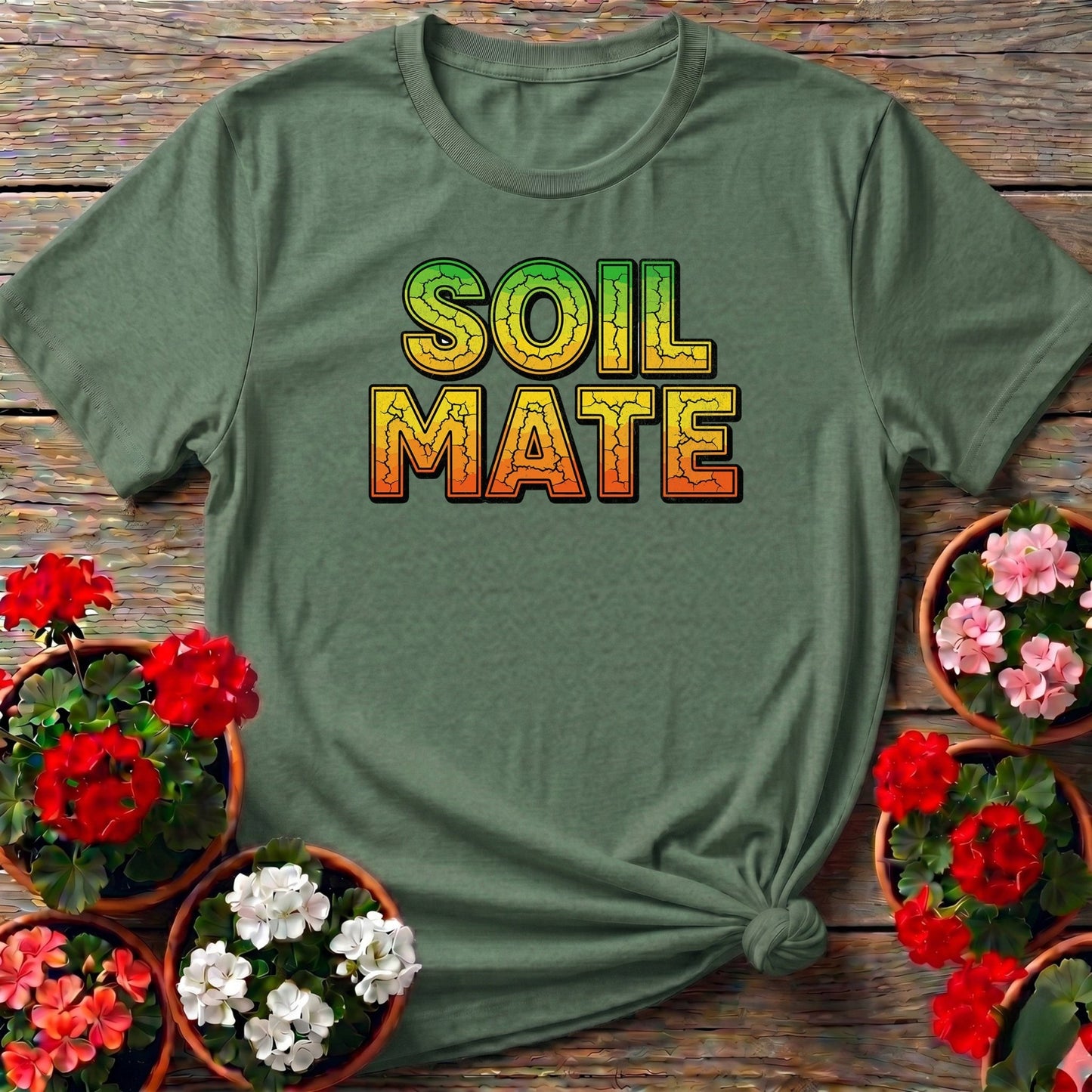 Soil Mate Gardening T shirt - GardeningTshirts