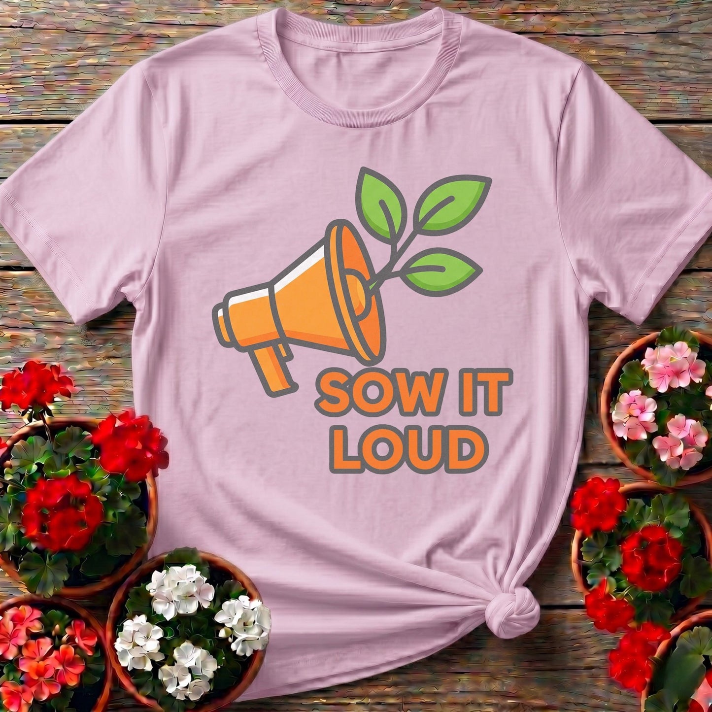 Sow It Loud Gardening T-shirt - GardeningTshirts