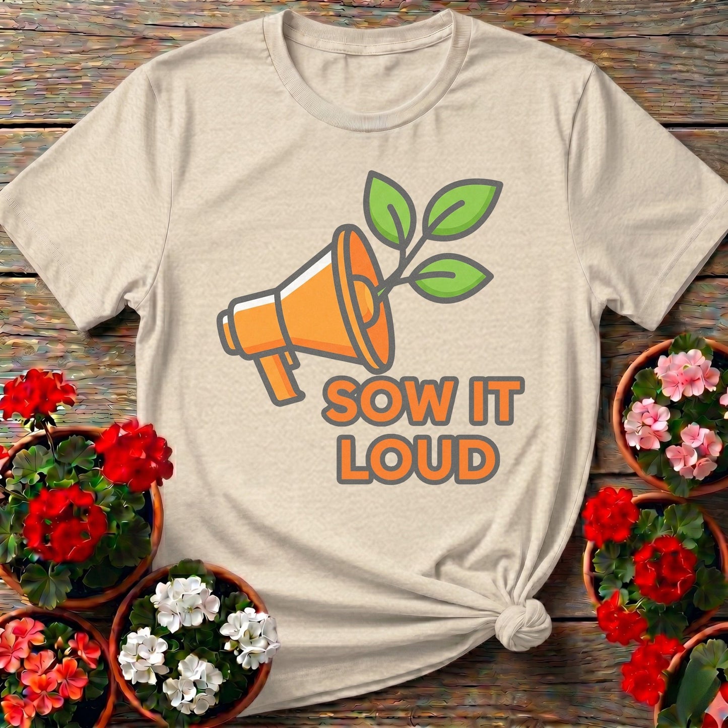 Sow It Loud Gardening T-shirt - GardeningTshirts