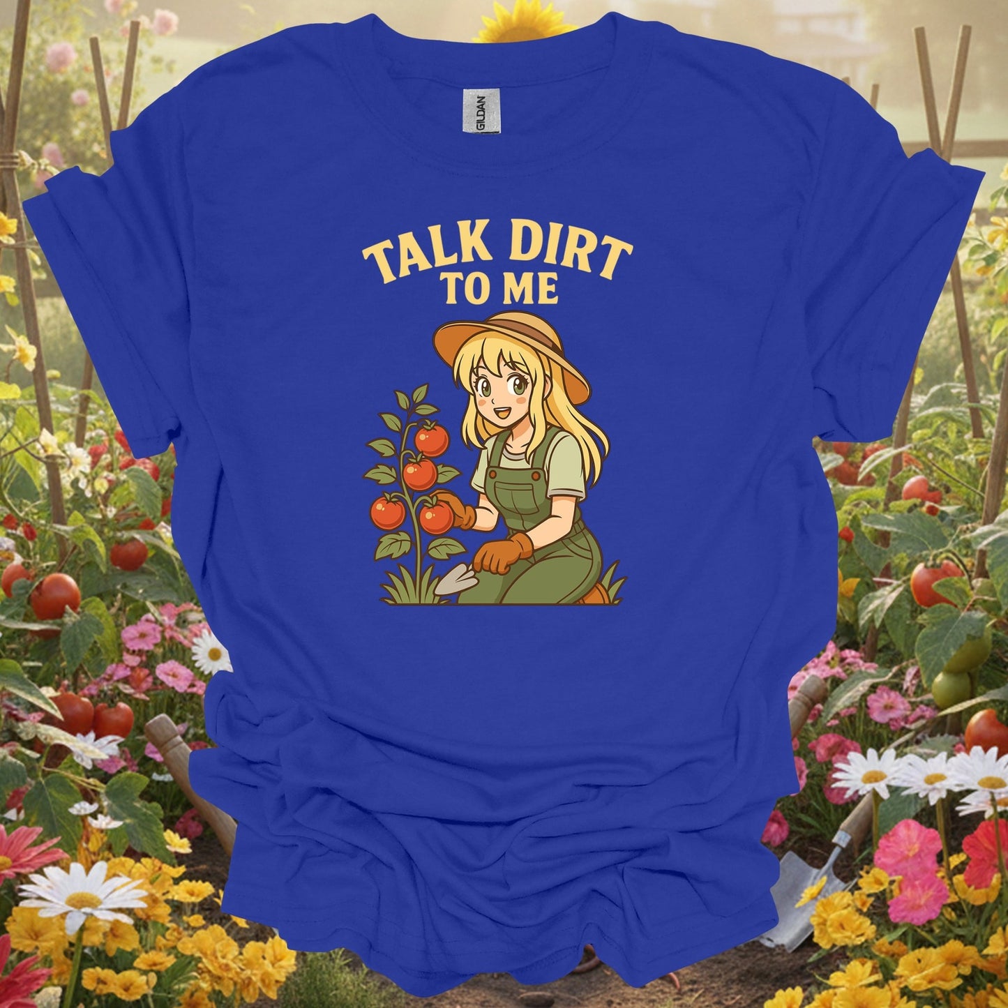 Royal top showing talk dirt to me witty plant lover for green thumb folks