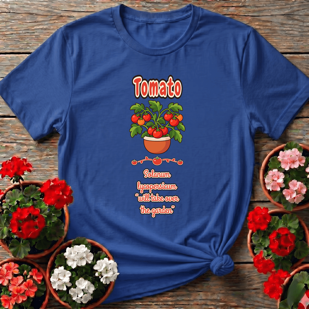 Tomato Plant Personality Funny Gardening T-Shirt - GardeningTshirts