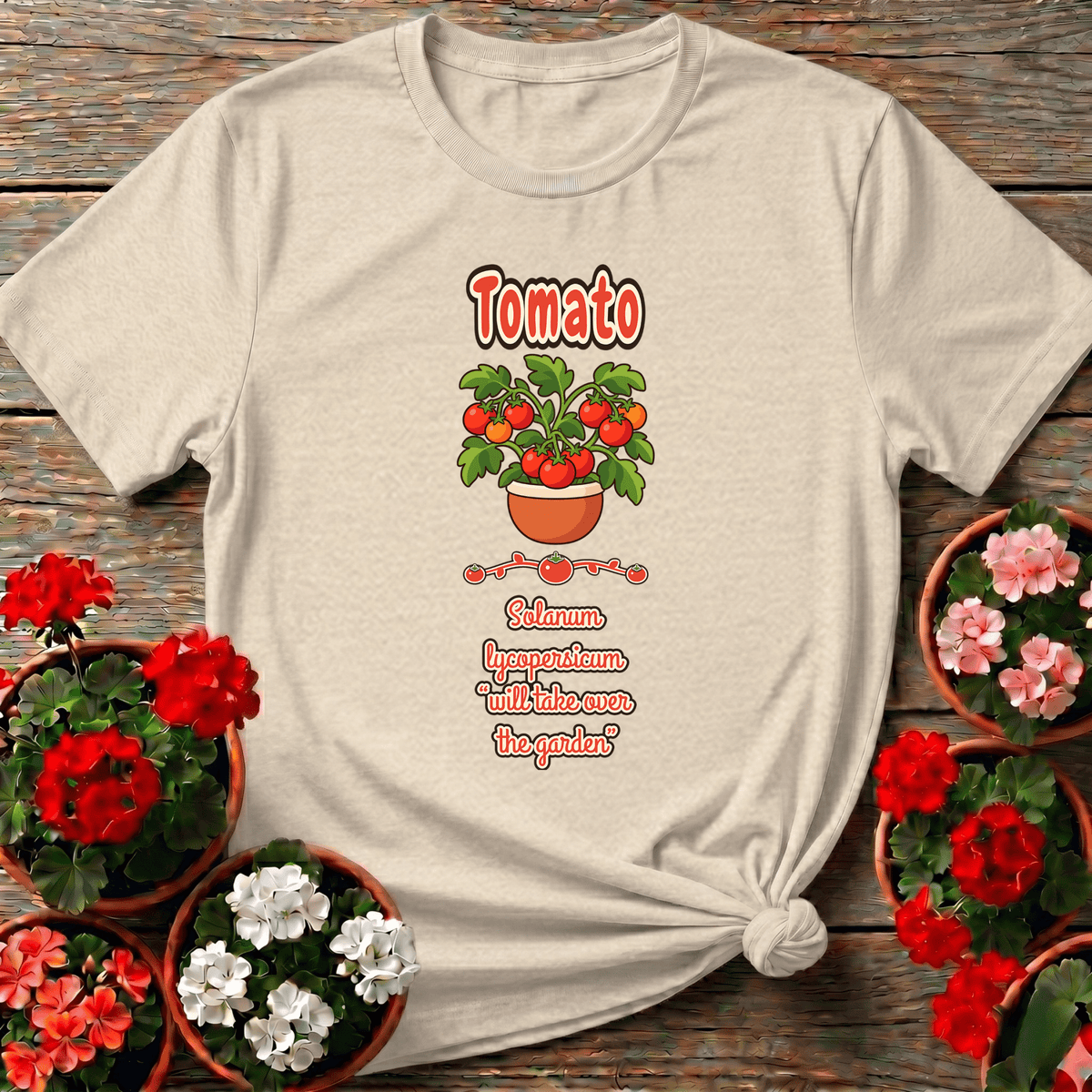 Tomato Plant Personality Funny Gardening T-Shirt - GardeningTshirts