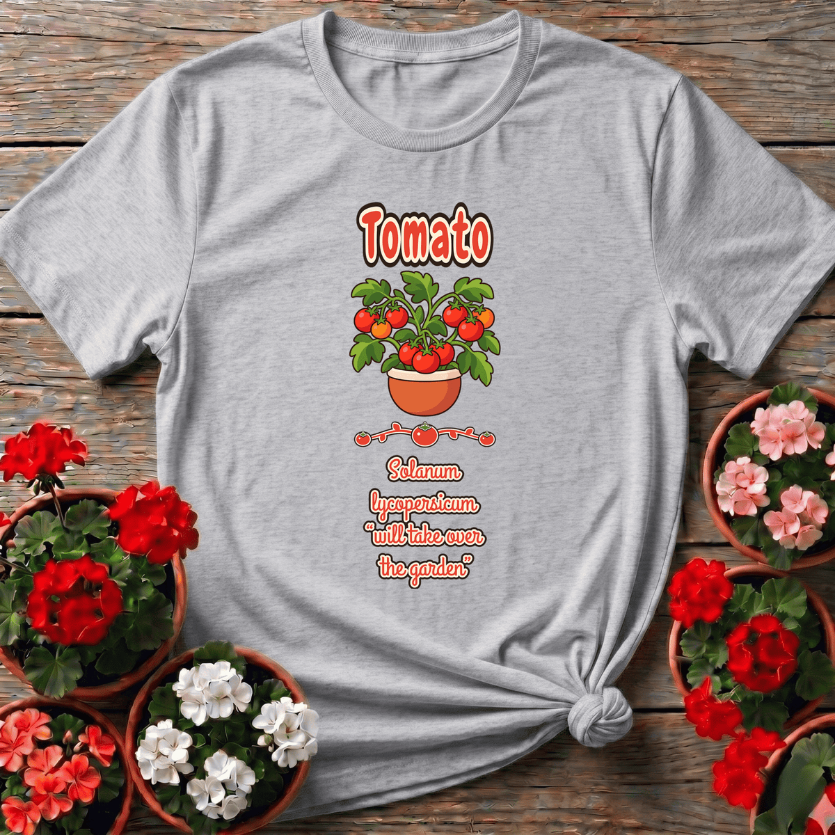 Tomato Plant Personality Funny Gardening T-Shirt - GardeningTshirts