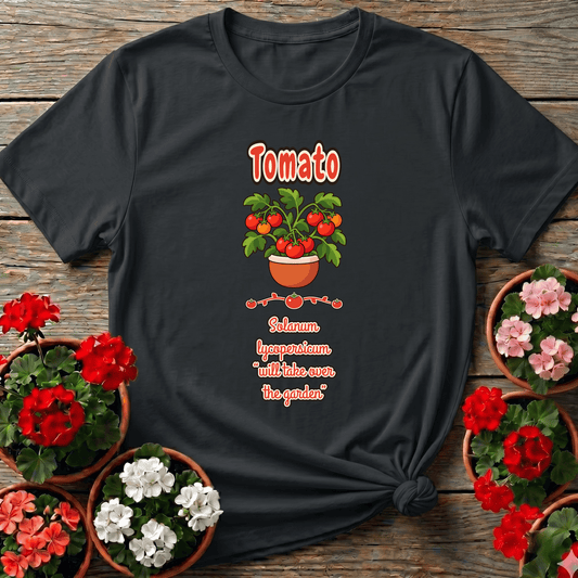Tomato Plant Personality Funny Gardening T-Shirt - GardeningTshirts