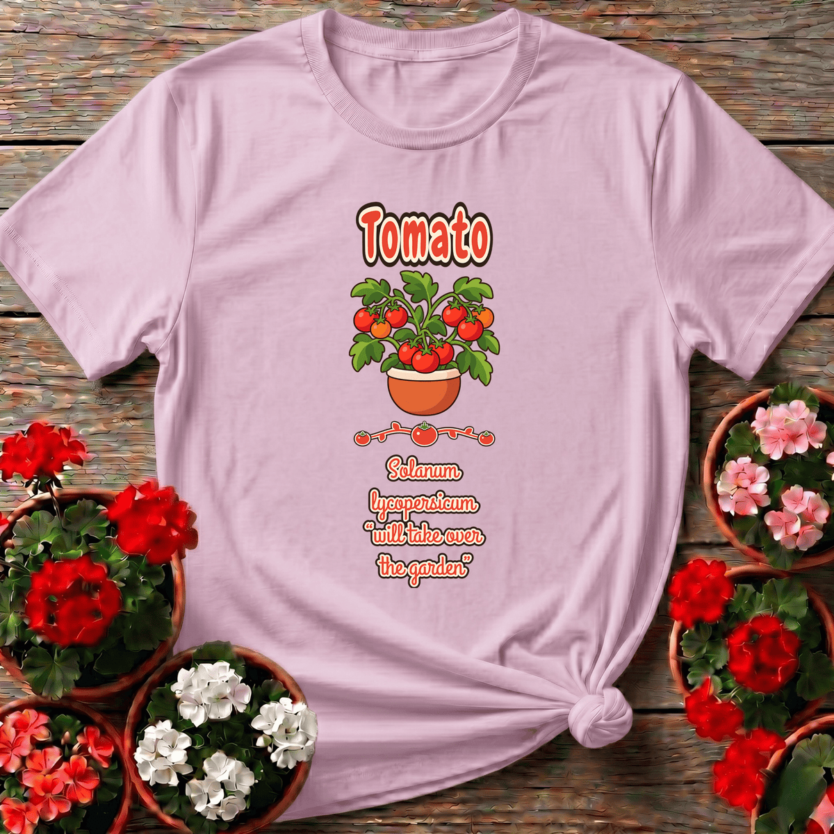 Tomato Plant Personality Funny Gardening T-Shirt - GardeningTshirts