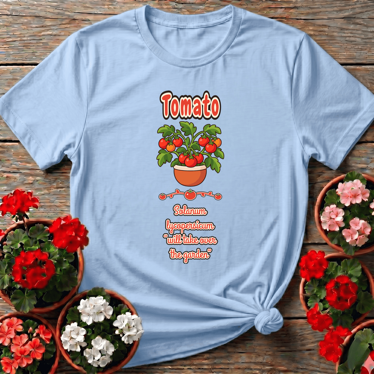 Tomato Plant Personality Funny Gardening T-Shirt - GardeningTshirts